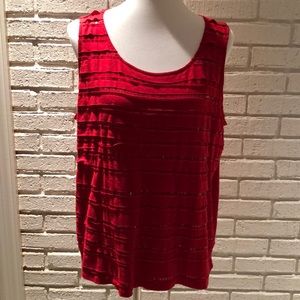 Chico’s Sleeveless Tank Top LN SZ 3